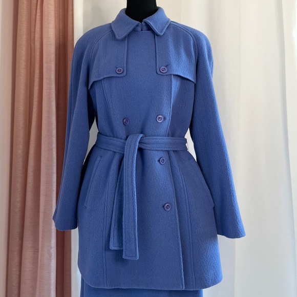 Wool-Cashmere Vintage Coat - Picture 3 of 6